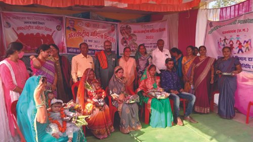 राजनांदगांव : 7 गांव की 600 महिलाओं की संगठित शक्ति से मना अंतरराष्ट्रीय महिला दिवस