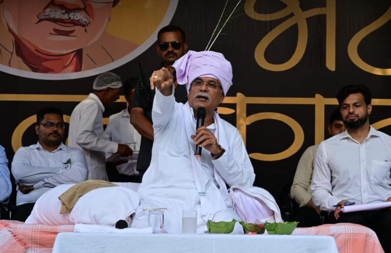 रायपुर :राजागांव में मुख्यमंत्री  भूपेश बघेल ने बताया कि गौठान में अच्छे काम हो रहे हैं। हर गांव गौठान में ऐसी योजनाएं चलनी चाहिए…
