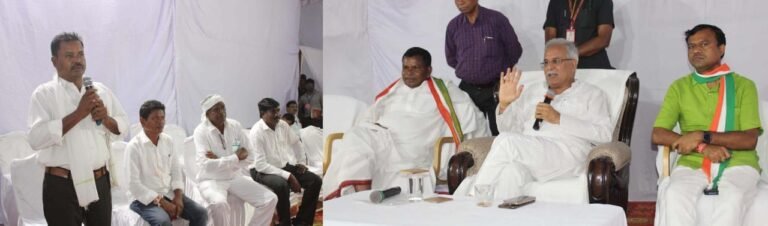रायपुर : गिरदालपारा हाईड्रोपावर और मत्स्य प्रक्षेत्र केंद्र दुब्बाटोटा के हितग्राहियों ने किया मुख्यमंत्री का आभार