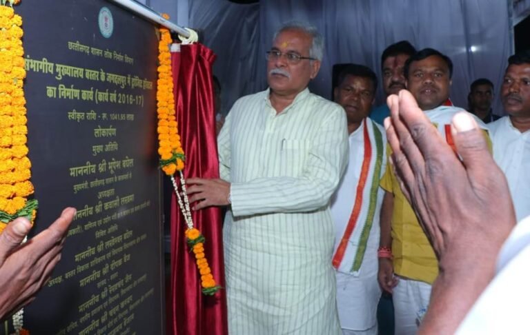 रायपुर : मुख्यमंत्री  भूपेश बघेल ने धरमपुरा में ट्रांजिट हॉस्टल का किया लोकार्पण