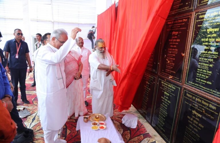 रायपुर : कांकेर विधानसभा क्षेत्र के लिए 124 करोड़ रुपए के विकास कार्यों का लोकार्पण एवं शिलान्यास