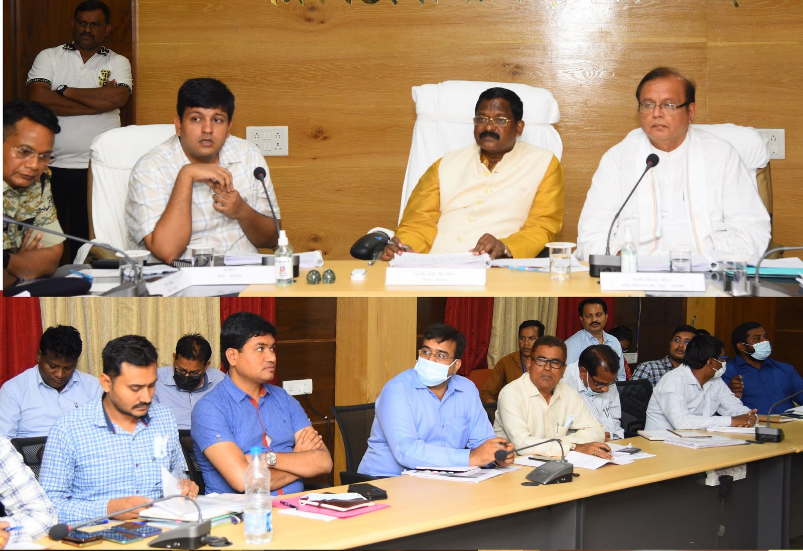 रायपुर : स्कूल, आश्रम और छात्रावासों में बच्चों के शिक्षा की हो समुचित व्यवस्था: मंत्री  अमरजीत भगत