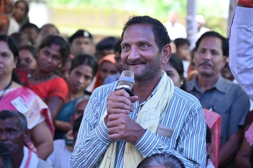 रायपुर : किसान मालाकार ने मुख्यमंत्री का राजीव गांधी किसान न्याय योजना के लिए व्यक्त किया आभार