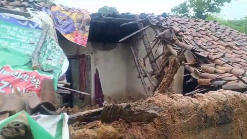 CG : कच्चे मकान गिरने से, पति-पत्नी की मौत