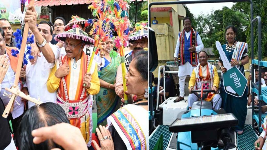 CG : मुख्यमंत्री निवास में धूमधाम से मनाया गया हरेली तिहार,