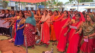 CG : बोरी में सफाई मित्र सुरक्षा शिविर का आयोजन