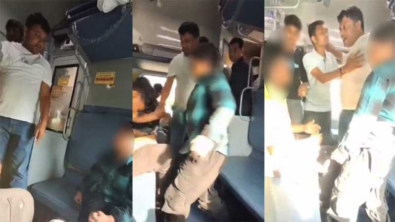 CG : DPS के शिक्षक ने ट्रेन में छात्र को पीटा, वीडियो वायरल होने के बाद परिजनों ने की कार्रवाई की मांग