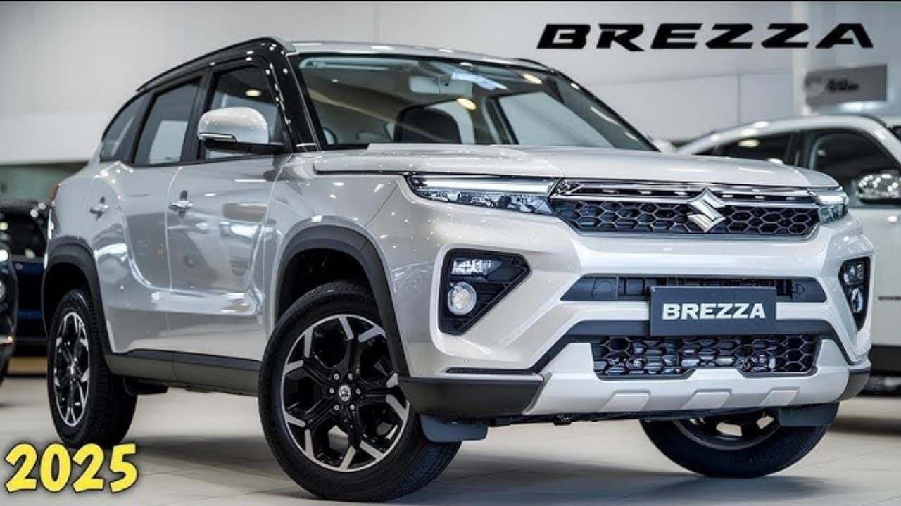 New Maruti Suzuki brezza S- CNG car
