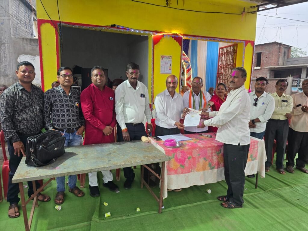 राजनांदगांव : परिक्षेत्र साहू समाज जोशीललमती के अध्यक्ष त्रिलोचन साहू बने