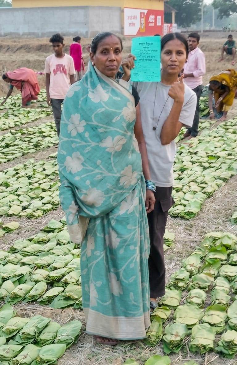 ’हरा सोना’ बना समृद्धि का आधार : तेंदूपत्ता खरीदी की बढ़ी दर ने संग्राहकों का बढ़ाया उत्साह व भरोसा, हर फड़ पर रौनक