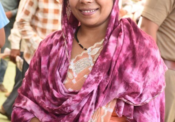 सुशासन तिहार 2026 - सतीशा साहू ने महतारी वंदन योजना के लिए तत्काल कराया ई-केवायसी