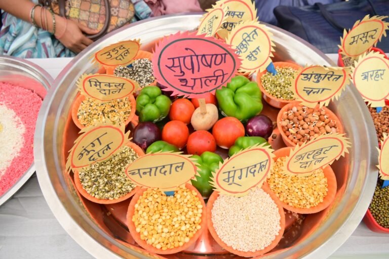  राजनांदगांव : महेश्वरी साहू एवं पुष्पलता साहू को मिला सुपोषण किट