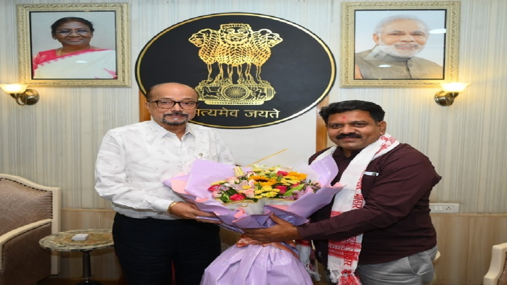 CG : राज्यपाल रमेन डेका से उप मुख्यमंत्री विजय शर्मा ने की सौजन्य मुलाकात …