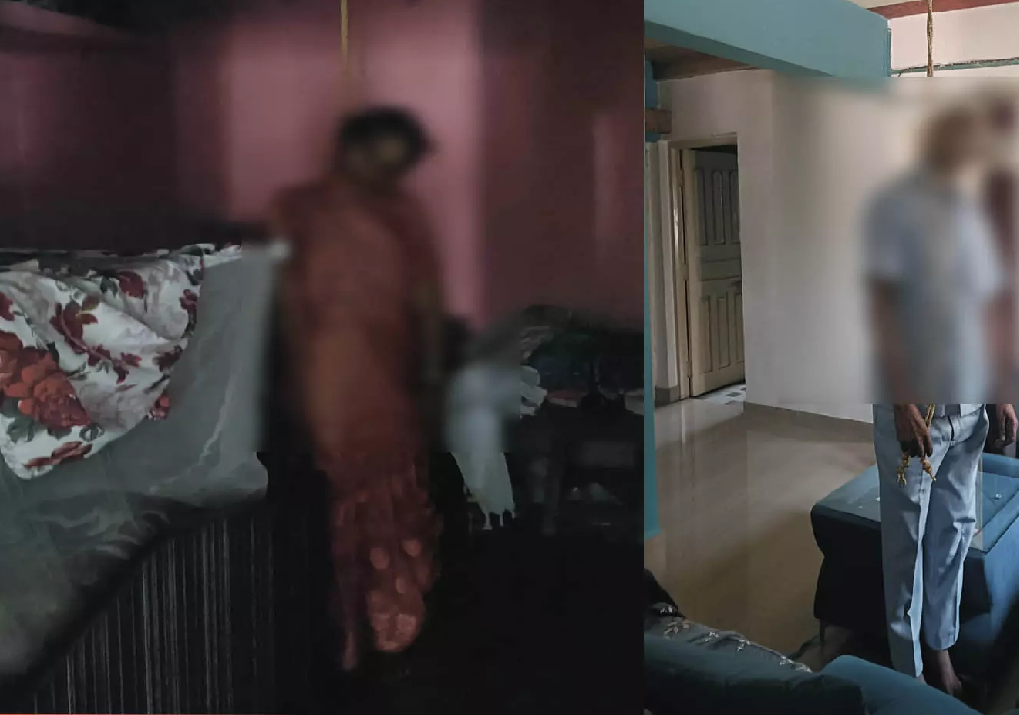 CG : पति-पत्नी की लाश अलग-अलग कमरे में फंदे पर मिली …