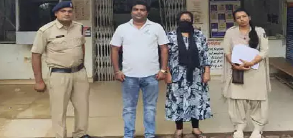 CG : पति-पत्नी गिरफ्तार, 40 लाख की ठगी कर हो गए थे फरार …