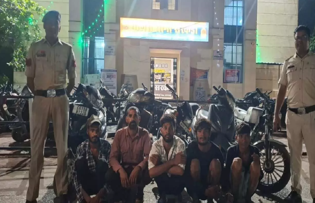CG : सशक्त ऐप से वाहन चोरों तक पहुंची सरकंडा पुलिस, दो शातिर गिरफ्तार …