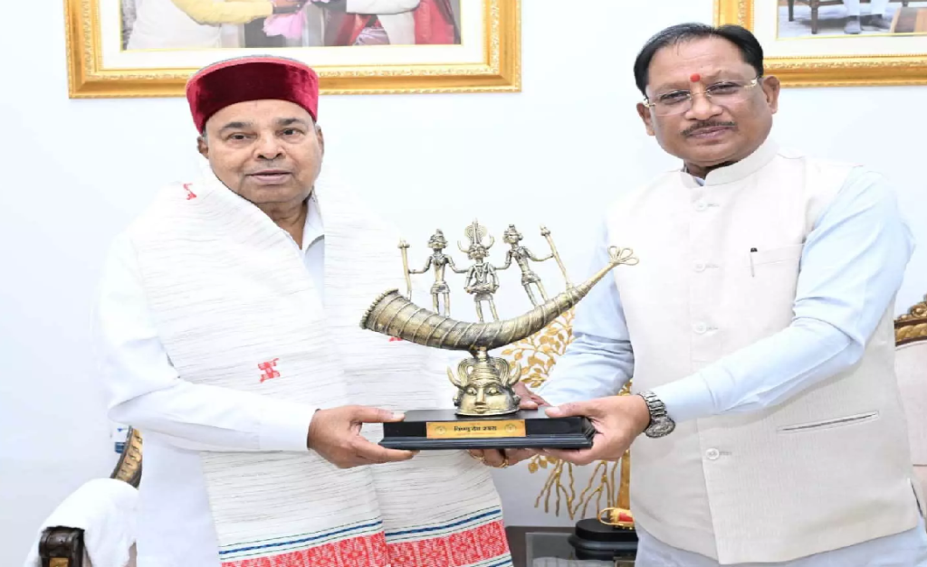 CG : मुख्यमंत्री विष्णुदेव साय से कर्नाटक के राज्यपाल थावरचंद गहलोत ने की मुलाकात …