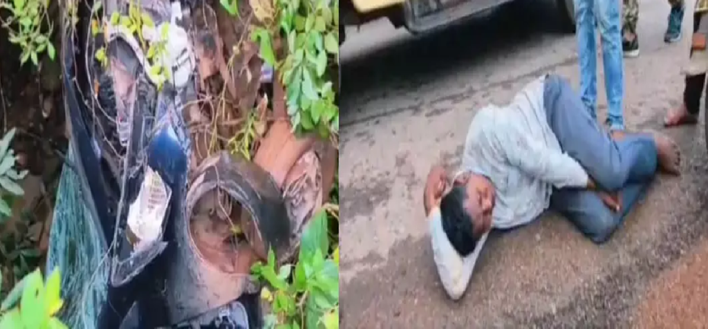 CG : बस्तर में कार दुर्घटनाग्रस्त, 4 युवक घायल …