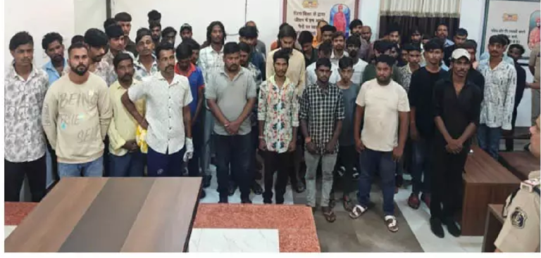 CG : सुबह-सुबह 90 गुंडे-बदमाशों को पुलिस ने उठाया …