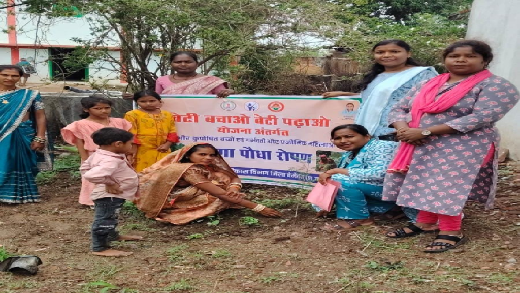 CG : कुपोषण मुक्त छत्तीसगढ़ की दिशा में अनूठी पहल : मुनगा पौधारोपण से घर-घर पहुंचेगा पोषण का संदेश