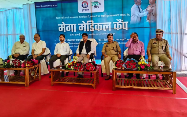 CG : DGP अरुण देव गौतम ने किया स्वास्थ्य शिविर का उद्घाटन …