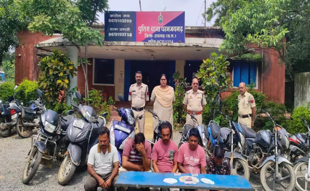 CG : पुलिस की सक्रियता से काट-पत्ती जुए का भंडाफोड़, 5 जुआरी गिरफ्तार …