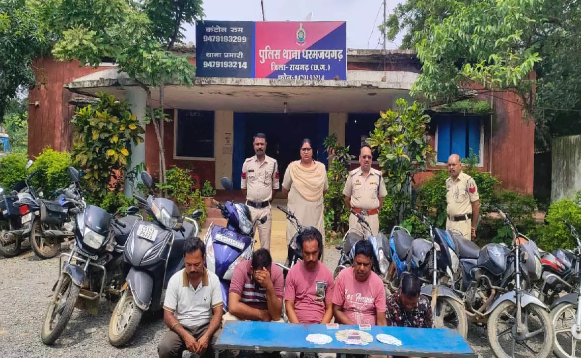 CG : पुलिस की सक्रियता से काट-पत्ती जुए का भंडाफोड़, 5 जुआरी गिरफ्तार …