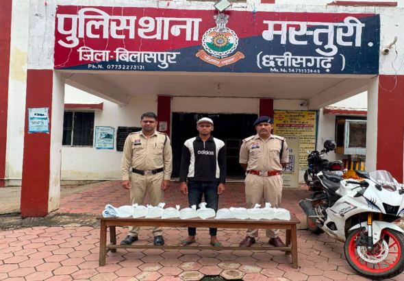 CG : अवैध शराब के कारोबार पर बिलासपुर पुलिस का प्रहार…