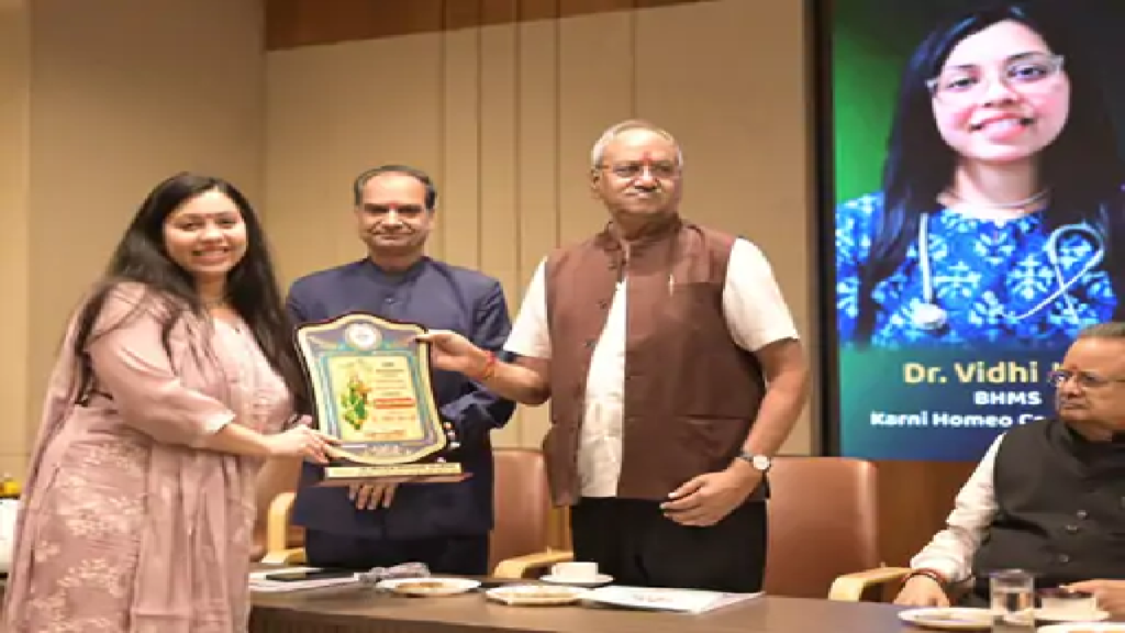 राजनांदगांव : रायपुर में डॉ. विधि जैन को दिया गया जीवन रक्षक गौरव सम्मान…