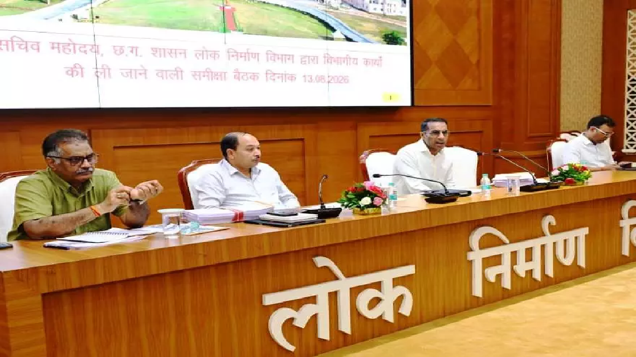 CG : लोक निर्माण विभाग सचिव ने सड़क-भवन निर्माण कार्यों की प्रगति की समीक्षा की …
