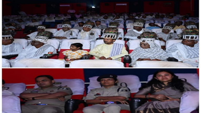 CG : रामनामी जनों की उपस्थिति में नेशनल अवार्ड विजेता रामनामी डॉक्यूमेंट्री फ़िल्म का प्रदर्शन …