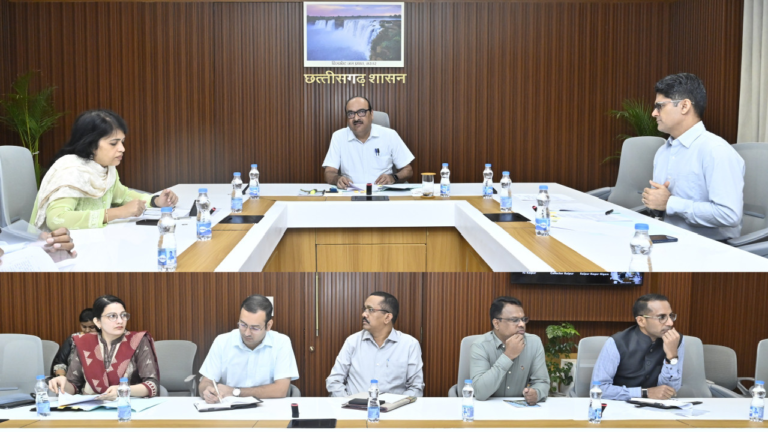 उपराष्ट्रपति के 2 सितंबर को प्रस्तावित छत्तीसगढ़ प्रवास की तैयारियों की मुख्य सचिव ने की समीक्षा ...