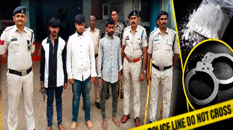 CG : हेरोइन नेटवर्क पर पुलिस का शिकंजा, 3 आरोपी गिरफ्तार