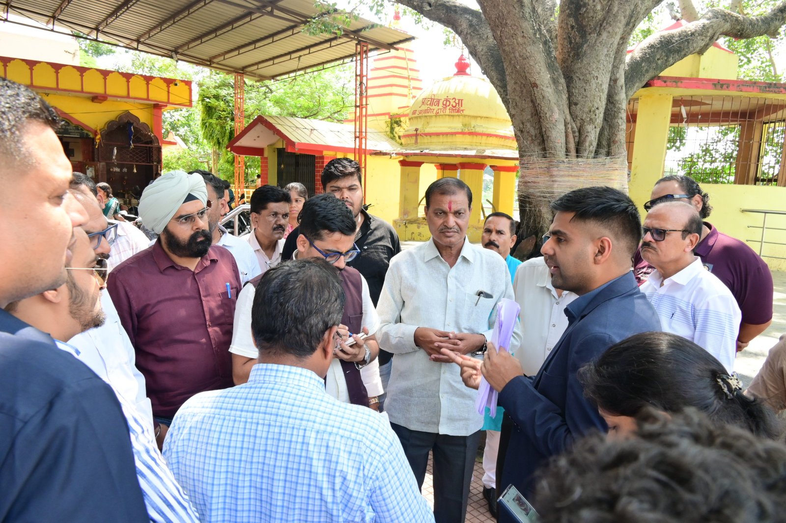 राजनांदगांव : महापौर एवं कलेक्टर ने सेवा संकल्प अभियान के अंतर्गत आशीर्वाद का दिया कार्यक्रम की तैयारियों के लिए किया स्थल निरीक्षण