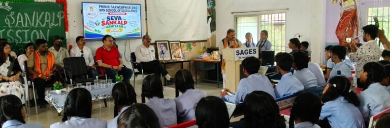 राजनांदगांव : सेवा का भाव ही एक सशक्त, संवेदनशील एवं विकसित समाज की आधारशिला : सांसद संतोष पाण्डेय