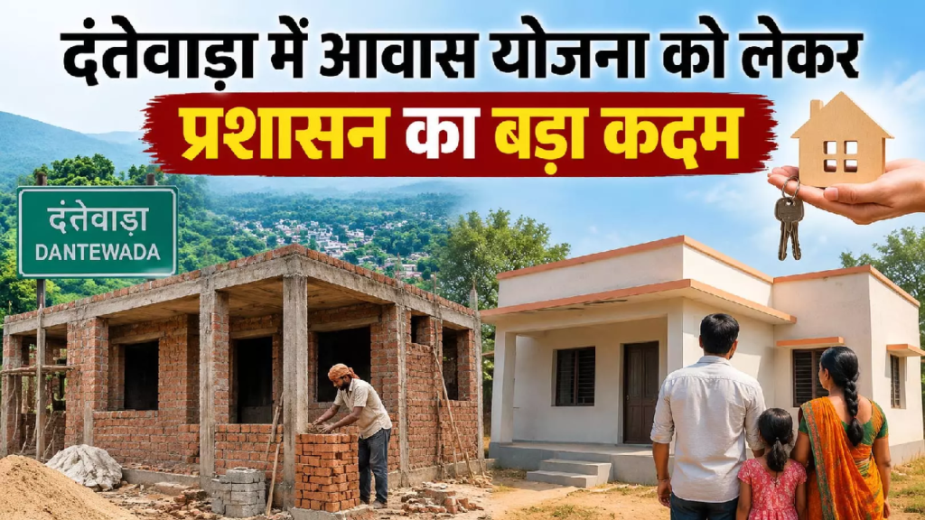 CG : दंतेवाड़ा में आवास योजना को लेकर प्रशासन का बड़ा कदम …