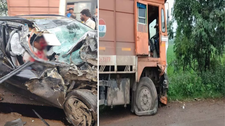 CG : खरोरा में भीषण सड़क हादसा, ट्रक और क्रेटा की जोरदार टक्कर में एक की मौत …