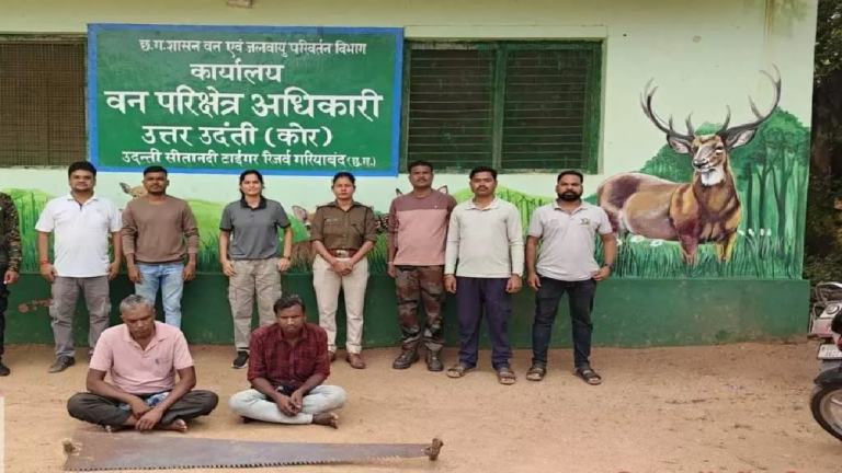 CG : सागौन तस्करी का पुष्पा स्टाइल! वन विभाग-पुलिस ने प्लान कर दिया फेल …