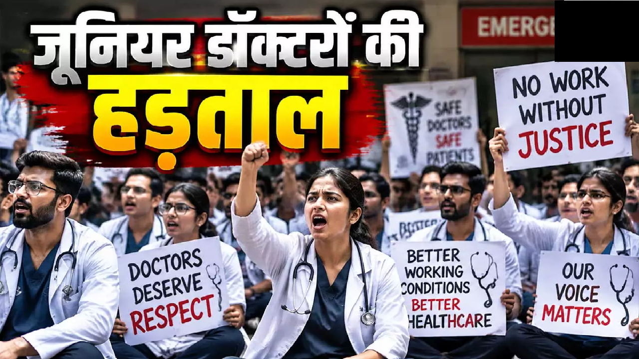 CG : जूनियर डॉक्टरों का बड़ा फैसला, सात दिनों के लिए स्थगित किया आंदोलन …