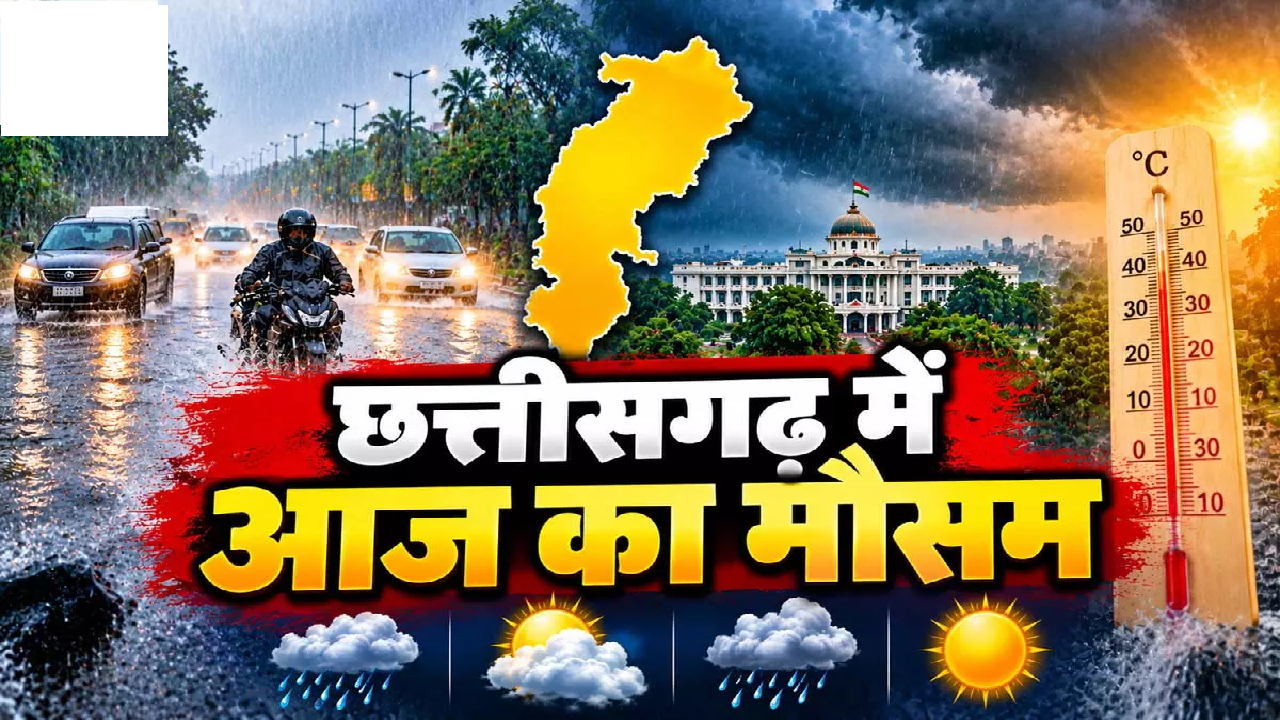 CG : बारिश थमते ही चढ़ा पारा, छत्तीसगढ़ में फिर बढ़ने लगी गर्मी ….