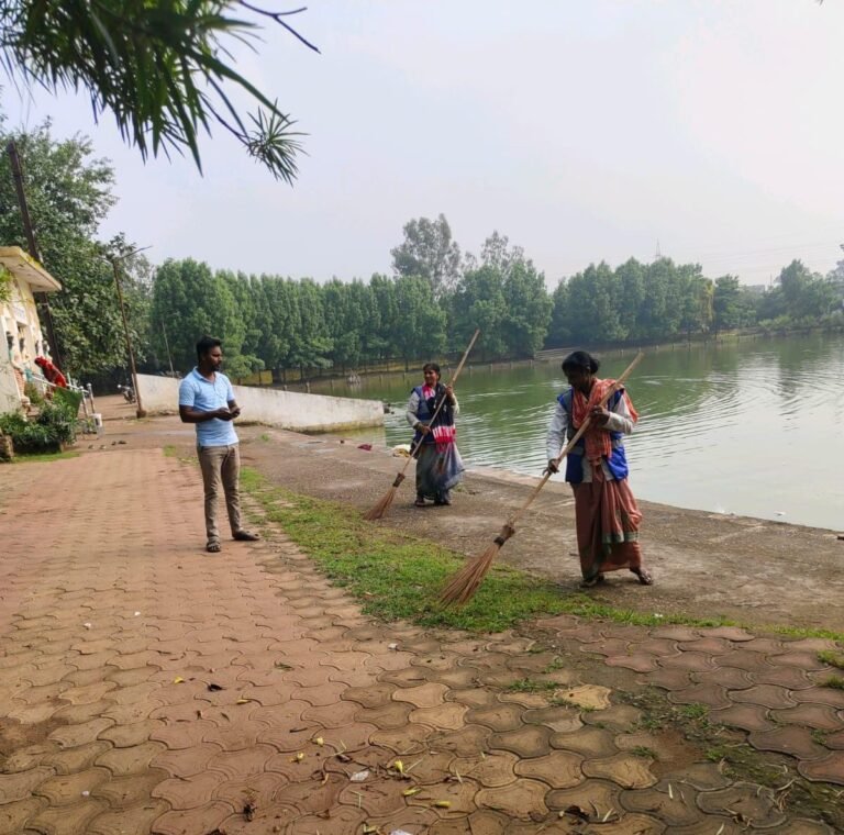 Durg : गणेश विसर्जन स्थलों की साफ-सफाई पूर्ण, निगम ने की व्यवस्थित तैयारी
