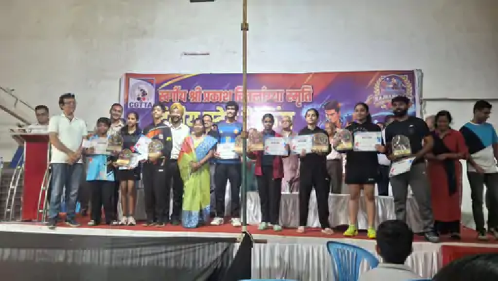 राजनांदगांव : राज्य रैंकिंग टेबल टेनिस प्रदेशभर के खिलाड़ियों ने दिखाई प्रतिभा…
