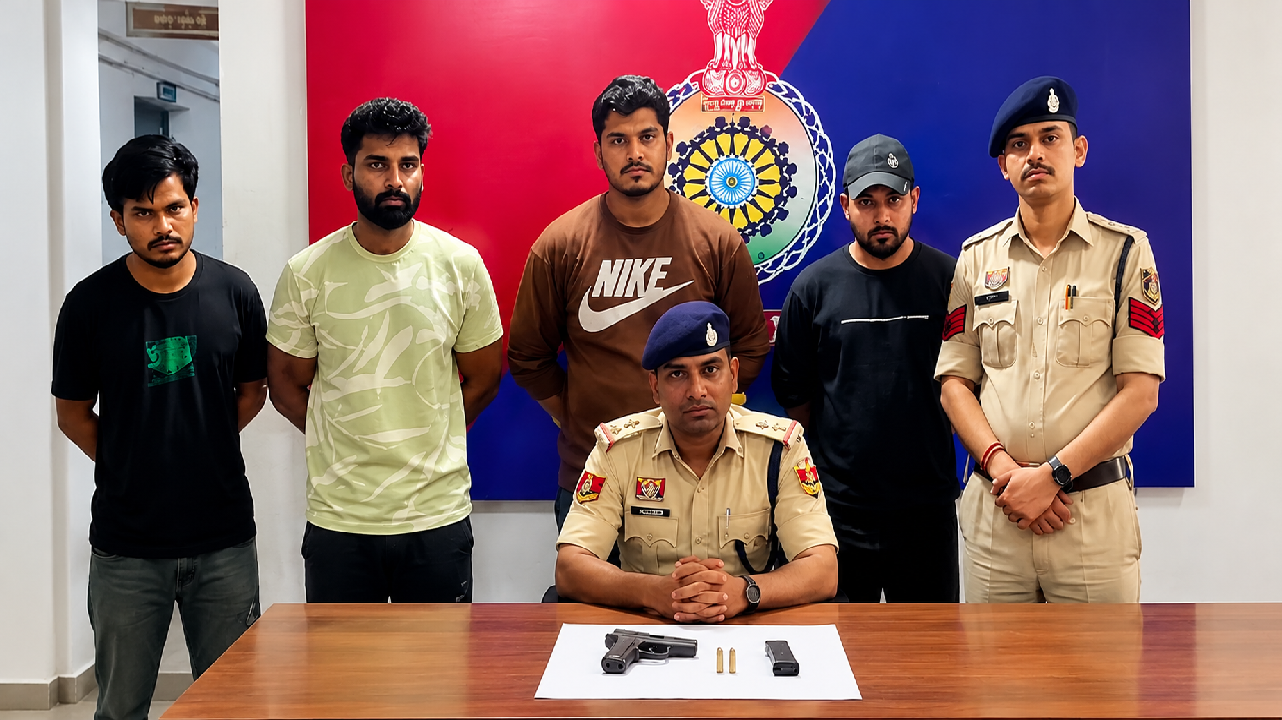 राजनांदगांव : गाली देने से मना करने पर पिस्टल तानी, हत्या की कोशिश में 4 गिरफ्तार...