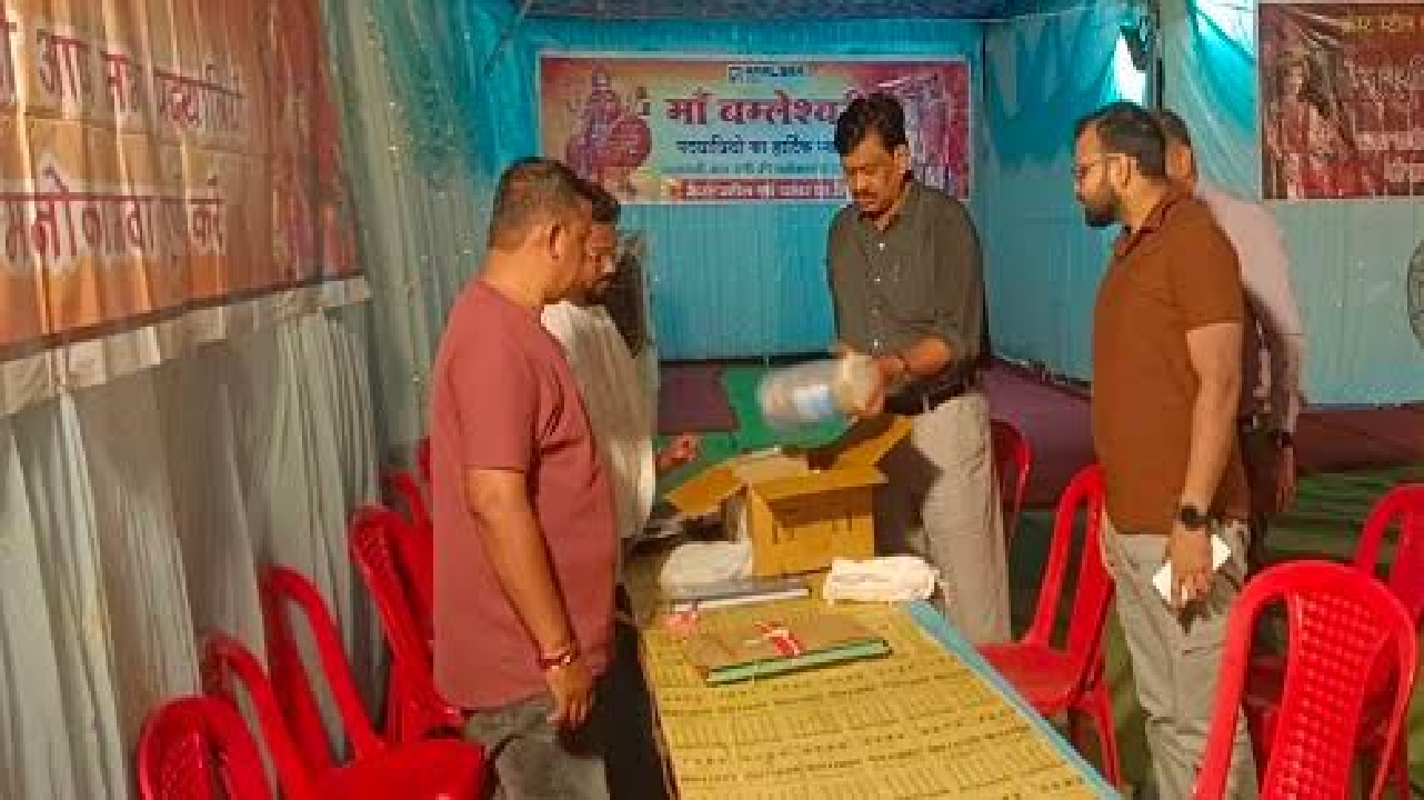 राजनांदगांव : डोंगरगढ़ पदयात्री मार्ग पर पंडालों का निरीक्षण, श्रद्धालुओं की सुविधाओं का लिया जायजा...