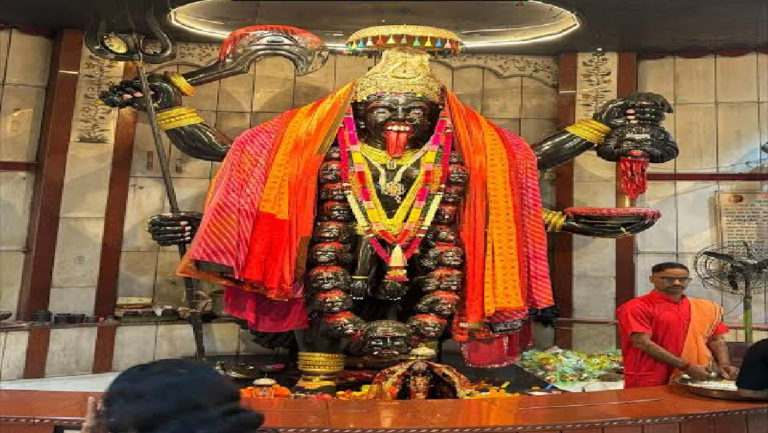 राजनांदगांव : मां पाताल भैरवी मंदिर में हुआ हवन, महाआरती आज...