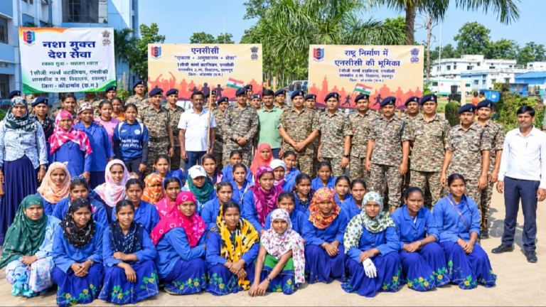 राजनांदगांव : जवानों ने की सफाई, 15 दिन चलेगा अभियान…
