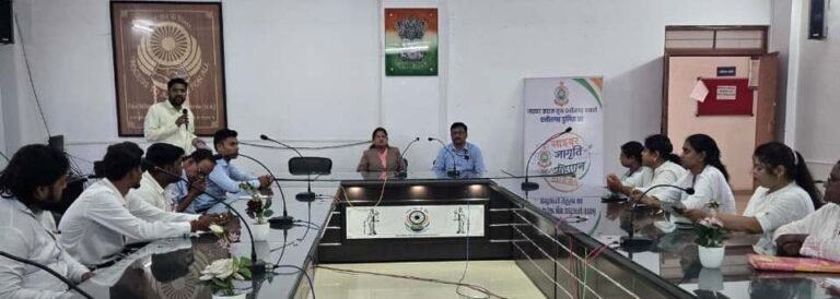 राजनांदगांव : साईबर क्राईम, डिजिटल अरेस्ट एवं साईबर सुरक्षा, ठगी गई राशि की वसूली के संबंध में प्रशिक्षण...