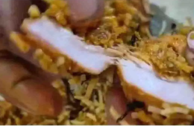 CG : बिलासपुर में शाकाहारी परिवार ने Zomato से मंगवाई पनीर बिरयानी, निकला चिकन! …