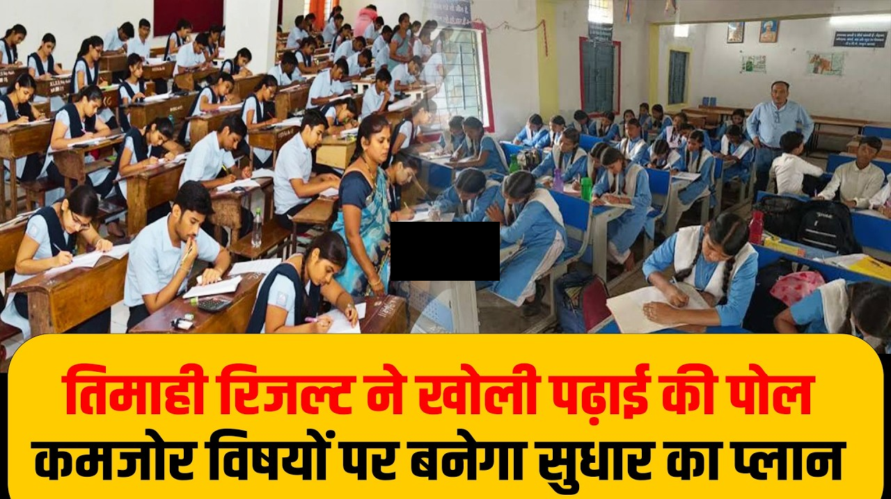 राजनांदगांव : शिक्षकों को भेजी पढ़ाई की प्लानिंग, तिमाही की कमियों से छमाही में सुधार लाने पर जोर …