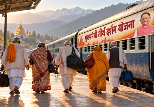 CG : मुख्यमंत्री तीर्थ दर्शन योजना के तहत जिले के 14 श्रद्धालु करेंगे अमृतसर, स्वर्ण मंदिर और वैष्णोमाता मंदिर के दर्शन …